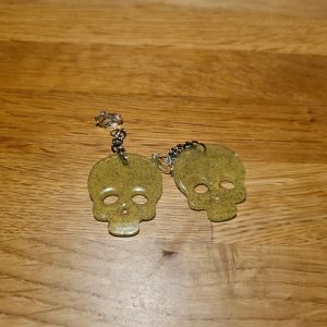 Earrings - Neon Skull Earrings
