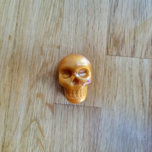Skull - Gold Bald Head