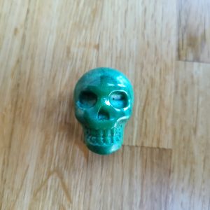 Skull - Green Bald Head